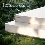 EnHomee 55" Computer Desk with 7 Drawers Farmhouse Computer Desk with Charging Station Home Office Desk for Study, Bedroom, Living Room, Office Desk,Desk,Brown+White,Dark Rustic Oak EnHomee