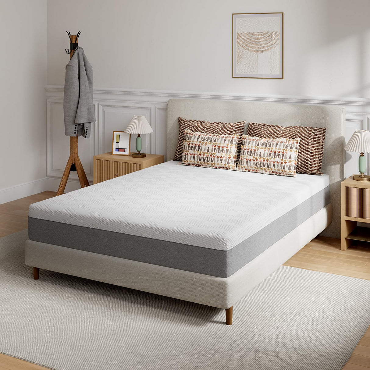 Novilla Twin Memory Foam Mattress 10 Inch, Twin Size Mattress in a Box with Comfort Foam for Back Pain Relief & Body Support & Cool Night Sleep, CertiPUR-US Certified Novilla