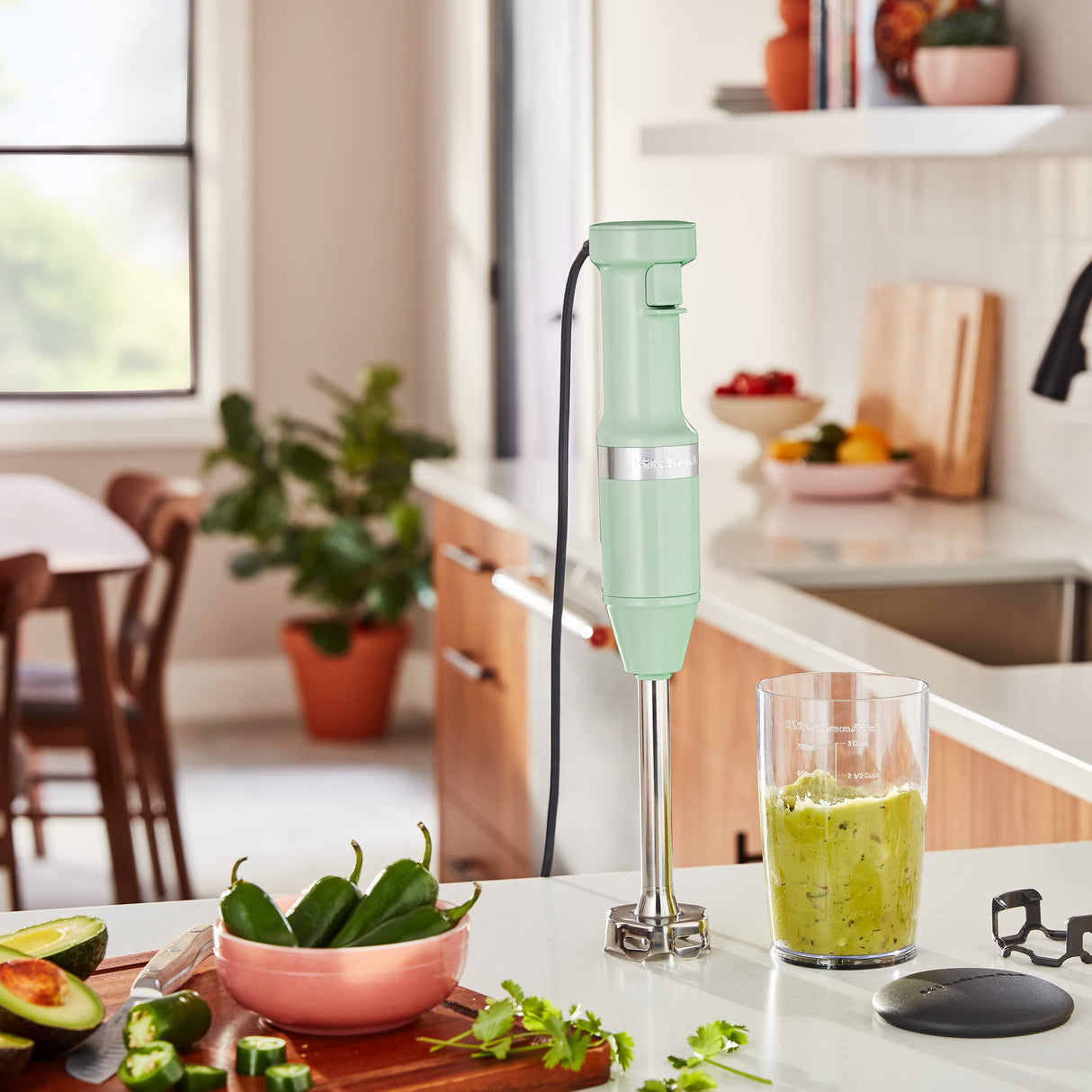 KitchenAid Variable Speed Corded Hand Blender KHBV53, Pistachio KitchenAid