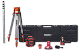 Johnson Level & Tool 40-6541 High Accuracy Dual Slope Rotary Laser System, Red, 1 ‎Kit Johnson
