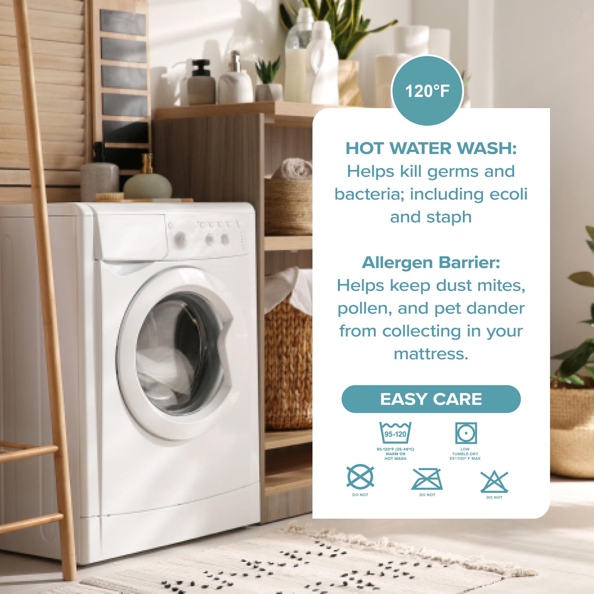 Bare Home Twin XL Quilted Mattress Pad - Twin Extra Long - Soft Mattress Topper - College Dorm Room Essentials - Easily Washable & Comfortable - Fitted Cover - Up to 15 Inches Deep (Twin XL, White) Bare Home