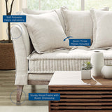 Modway EEI-4909-BEI Rowan Fabric Sofa, Beige Modway