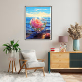 SKRYUIE Paint by Numbers Kits for Adults Love, Acrylic Oil Rose Paint by Numbers for Adults Beginner Canvas with Brushes Paintwork Art Crafts for Home Decor 16x20 inch x7 SKRYUIE