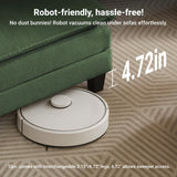 Amsleekey Modular Sectional Sofa, 111.5" U-Shaped Corduroy Comfy Sectional Couches for Living Room, 3-Seater Cloud Couches with 2 Movable Ottomans, Flexible Combination Modern Deep Seat Sofa (Green) Amsleekey