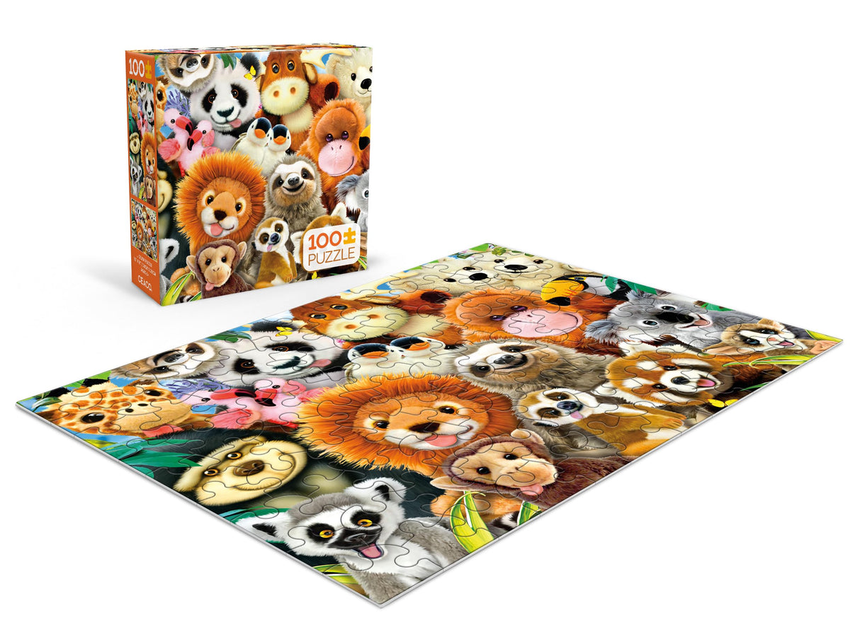 Ceaco - Plushie Parade - 100 Piece Jigsaw Puzzle Ceaco