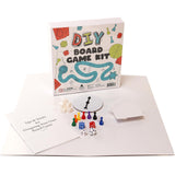 DIY Board Game Kit - Make Your Own Board Game Kit with Double-Sided Blank Game Board, Blank Board Game Box, Board Game Pieces, Board Game Accessories da Vinci's Room