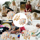 2pcs Wooden Puzzle Storage Rack, Slope Puzzle Display Stand Hold Up to 10 Sets Non-Skidding Puzzle Organizer Holder for Books Collection Lovers PEUTIER