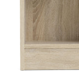 Tvilum Element Narrow 5 Shelf Bookcase, Tall, Oak Tvilum