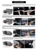 ULTICOR Velvet 8-Pieces Recliner Sofa Covers Stretch Reclining Couch Covers for 3 Cushion Reclining Sofa Slipcovers Furniture Covers Thick Soft Washable (3 Seater Recliner Cover, Dark Gray) ULTICOR