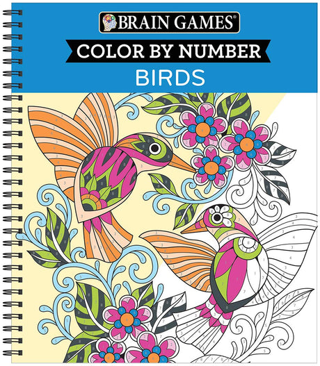 Brain Games - Color by Number: Birds New Seasons