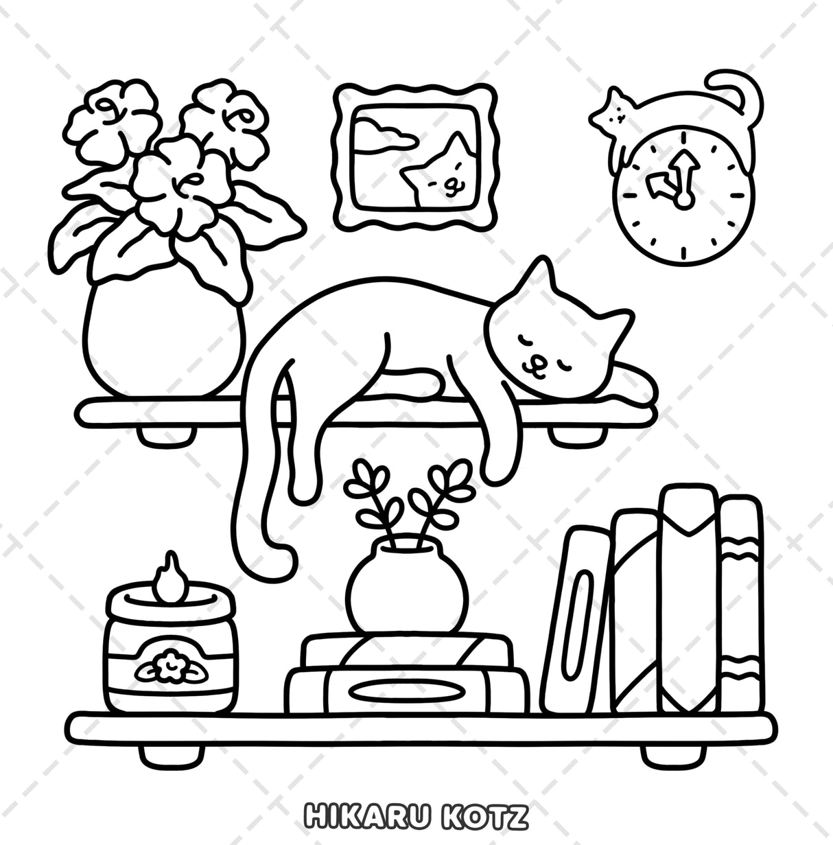 Cat Moments: Meow Life Coloring Book for Adults and Teens (Cat & Dog Coloring Book) Independently Published