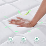 Novilla Full Size Mattress, 12 Inch Hybrid Mattress in A Box, Pocket Innerspring for Motion Isolation, Supportive & Pressure Relief Novilla