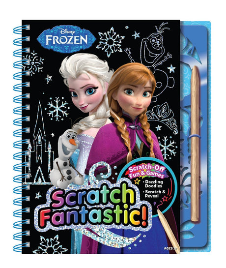 Bendon Frozen Elsa & Anna Coloring and Activity Book | Elsa Coloring Book | Scratch Fantastic (Scratch Off) | Includes Scratch Pen | Officially Licensed Bendon