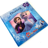 Disney Frozen 2 My First Puzzle Book - Jigsaw Puzzles for kids, 10-page board book, 5 puzzles to enjoy Phidal