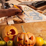 30 Pieces Electric Hot Knife Cutter Tools Multipurpose Knife Stencil Cutter Wooden Burning Tool with 2 Metal Stand, 16 Blades, 2 Chuck Sleeves for Cutting Carving Soft Thin Foam Cloth Honoson