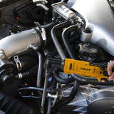 Electric Ratchet, Cordless Ratchet 3/8",93lb-ft Electric Ratchet Wrench, Square Drive Electric Wrench with Extension Bar, 1/4" Adapter & 3" Extension Bar Compatible with DEWALT Battery(Tool Only) LotaTools