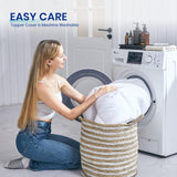 Belffin Pillow Top Mattress Topper Twin Size, Mattress Pad Cover with 8-21 Inch Deep Pocket, Bed Mattress Protector for Back Pain Relief, Soft Breathable Overfilled Down Alternative Filling, White Belffin