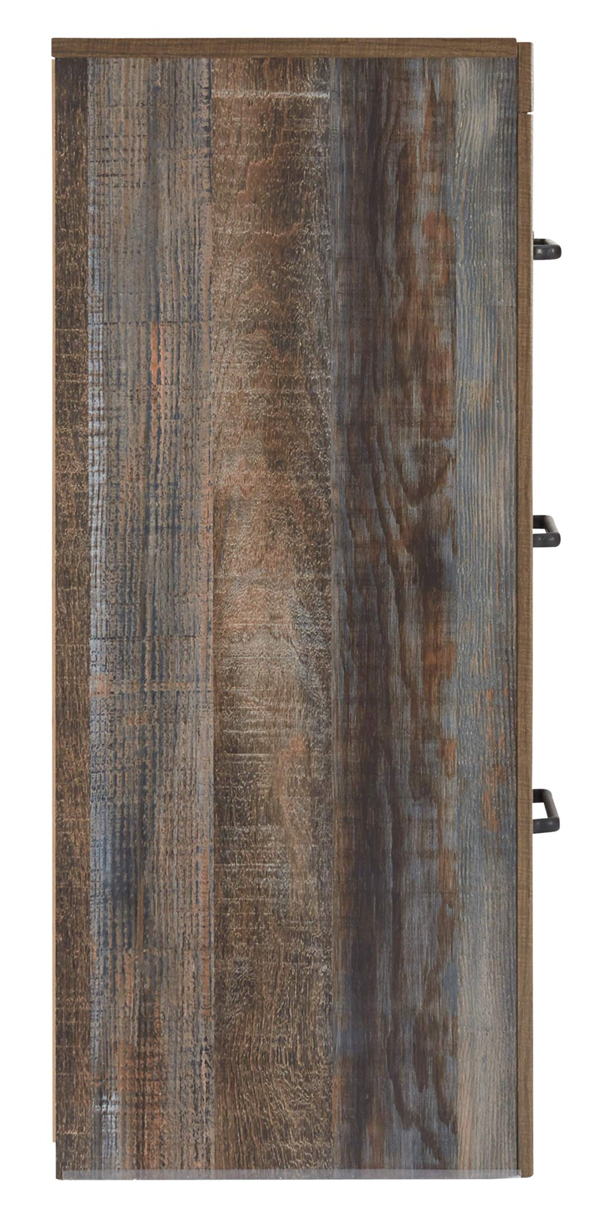 Signature Design by Ashley Drystan Rustic Industrial 6 Drawer Dresser, Weatherworn Brown Signature Design by Ashley