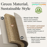 RoyalCraft Large 3 Drawer Dresser Set of 2, Fluted Wood Drawers for Bedroom, Modern Painted 30 inch Wide Nightstand for Bedroom, Entryway, Beige RoyalCraft