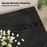 YESHOMY Electric Fireplace TV Stand for Televisions up to 65+ Inch, Media Entertainment Center Console Table with Four Open Storage Shelves & Cabinets, 58 Inch, Black YESHOMY