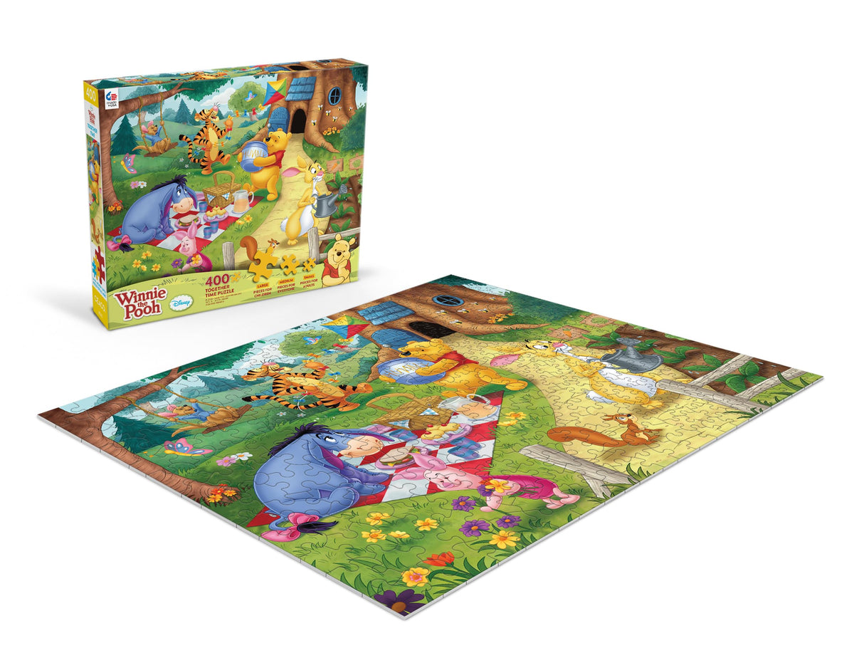 Ceaco - Disney - Together Time - Winnie The Pooh - 400 Piece Jigsaw Puzzle Ceaco