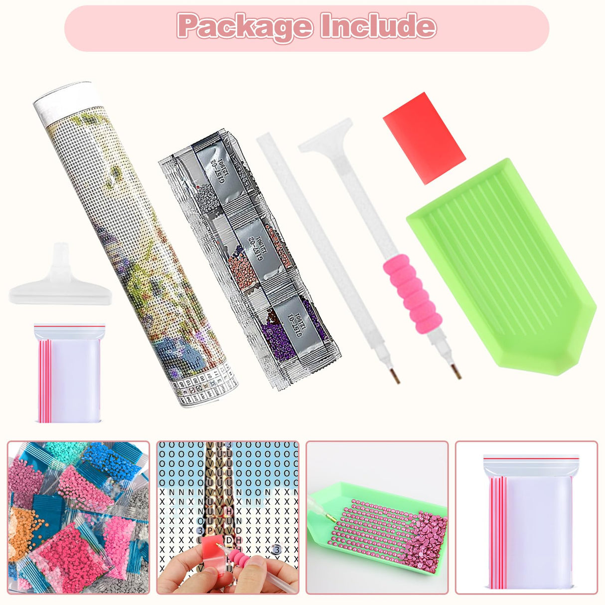 CEOVR Eiffel Tower Diamond Art Kits for Adults, 5D DIY Full Drill Diamond Painting Dots Crystal Gem Art, Adult Crafts Kits Arts and Crafts, Wall Decor for Home Office 12x16inch CEOVR