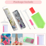 CEOVR Eiffel Tower Diamond Art Kits for Adults, 5D DIY Full Drill Diamond Painting Dots Crystal Gem Art, Adult Crafts Kits Arts and Crafts, Wall Decor for Home Office 12x16inch CEOVR