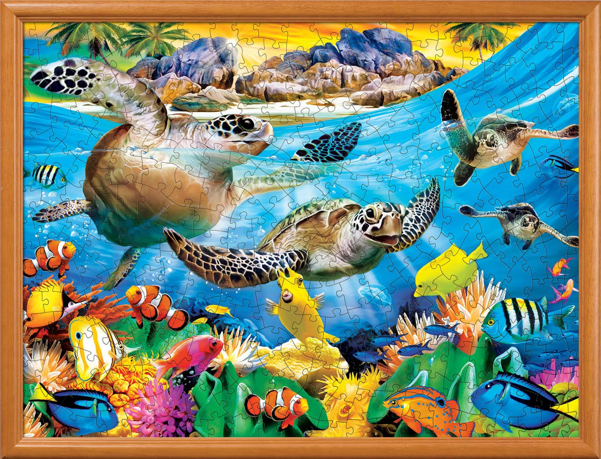 MasterPieces 300 Piece EZ Grip Jigsaw Puzzle - Breaking Waves - 18"x24" Masterpieces