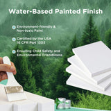 MHOM 71" Farmhouse Pantry Cabinet, Tall Storage Cabinet with 4 Doors and Adjustable Shelves, Freestanding Pantry for Dining Room, Kitchen, and Living Room, White MHOM