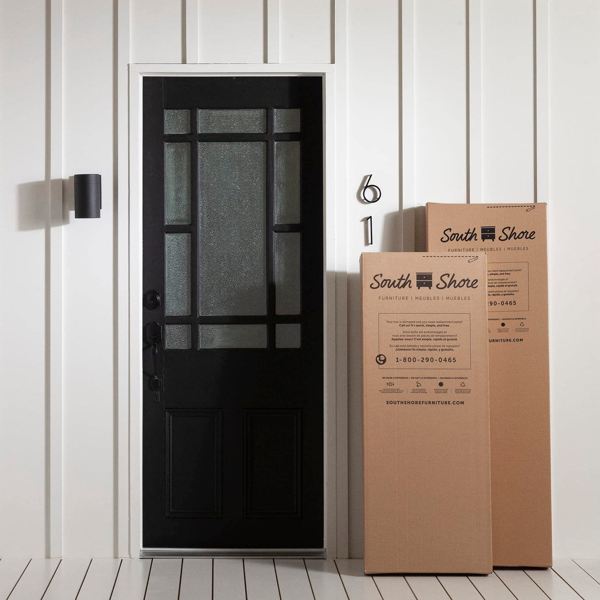 South Shore Versa Collection 8-Drawer Double Dresser, Weathered Oak with Antique Handles South Shore