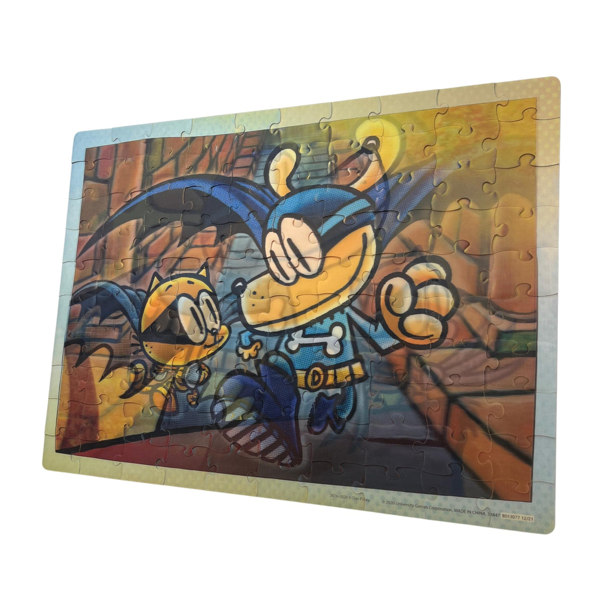 University Games, Dog Man Adventures Lenticular 100 Piece Puzzle University Games
