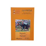 Wooden Jigsaw Puzzlе for Adults - Uniquely Shaped Pieces - Made in The USA by FoxSmartBox - 240 Pieces - Majestic Harvest FoxSmartBox