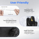 ELEGOO 3D Printer Enclosure, Fireproof and Dustproof 3D Printer Cover Constant Temperature Tent for Neptune 3 Pro/Neptune 4/Neptune 4 Pro/Ender 3/Ender 3 V2/Ender 3 S1/Kobra 2 ELEGOO