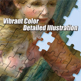 Antelope - 1000 Piece Puzzle for Adults, Two Young Girls at The Piano, by Pierre-Auguste Renoir, 1892 - Officially Licensed, Jigsaw Puzzles 1000 Pieces, High Resolution, Matte Finish, No Dust ANTELOPE