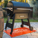Traeger Grills BAC636 Grill Mat Grill Accessory, Orange Traeger