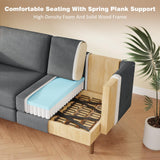 Furnimart 66" Wide Loveseat Sofa, Extra Spacious Seating, Deep Cloud Couch with Removable Cushions, Mid-Century Modern 2-Seater for Living Room & Small Spaces Furnimart