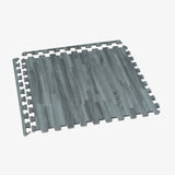 Forest Floor 3/8 Inch Thick Printed Foam Tiles, Premium Wood Grain Interlocking Foam Floor Mats, Anti-Fatigue Flooring, 24 in x 24 in We Sell Mats