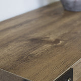 Walker Edison Tallulah Rustic 2 Door TV Stand for TVs up to 58 Inches, 52 Inch, Barnwood Walker Edison