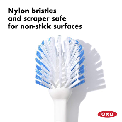 OXO Good Grips Dish Brush, White/Black, 1EA