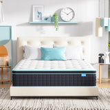 VIZIM Twin Mattress, 12 Inch Twin Size Mattresses in a Box, Memory Foam and and Individual Pocket Springs for Pressure Relief & Motion Isolation, Medium Firm, CertiPUR-US Certified VIZIM