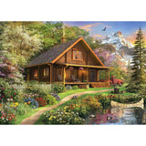 Anatolian Puzzle - Log Cabin Home, 1500 Piece Jigsaw Puzzle, #4568 Anatolian