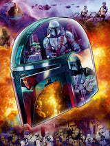 Ravensburger Star Wars The Mandalorian: Helmet 770 Piece Large Format Jigsaw Puzzle for Adults - 16917 - Every Piece is Unique, Softclick Technology Means Pieces Fit Together Perfectly Ravensburger