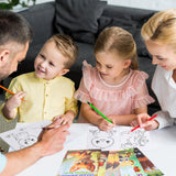 Treasure Cove Zoo Animals Mini Coloring Books for Kids Jungle Safari Party Favors Small Activity Books Bulk DIY Wild Drawing Pages for Classroom Reward Birthday Jungle Party Supplies 24Pcs Treasure Cove
