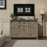 wanan 48" 5 Drawer Dresser (Light Rustic Oak, 48'' 5 Drawers Dresser) wanan