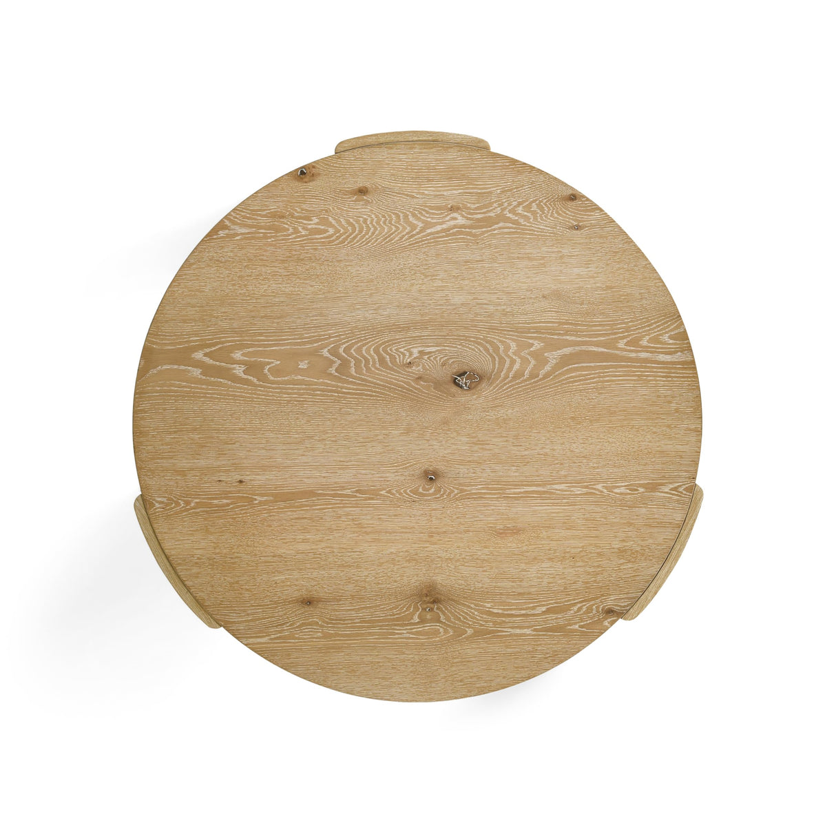 Furniture of America Carys Modern Solid Wood 42-inch Round Coffee Table with Plinth Base, Living Room Furniture for Small Space, Home Office, Oak Furniture of America