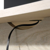 Sauder Trestle Executive Trestle Desk, Chalked Chestnut finish Sauder