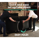 Freetime Fun Pool Table Set, Billiard Tables Accessories Included, 2 Pool Cue Sticks, Pool Table Balls, and More - 6 FT Portable Pool Table Freetime Fun