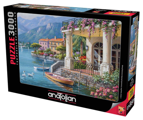 Anatolian Puzzle - Villa On The Bay, 3000 Piece Jigsaw Puzzle, #4915 Anatolian