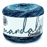 Lion Brand Yarn Mandala Ombré Yarn with Vibrant Colors, Soft Yarn for Crocheting and Knitting, Harmony, 1-Pack Lion Brand Yarn
