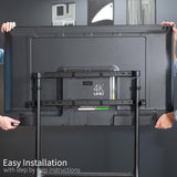 VIVO Artistic Easel 49 to 70 inch LED LCD Screen, Studio TV Display Stand, Adjustable TV Mount with 4 Legs STAND-TV70A VIVO